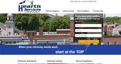 Desktop Screenshot of hearthinc.com
