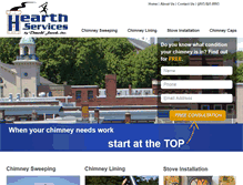 Tablet Screenshot of hearthinc.com